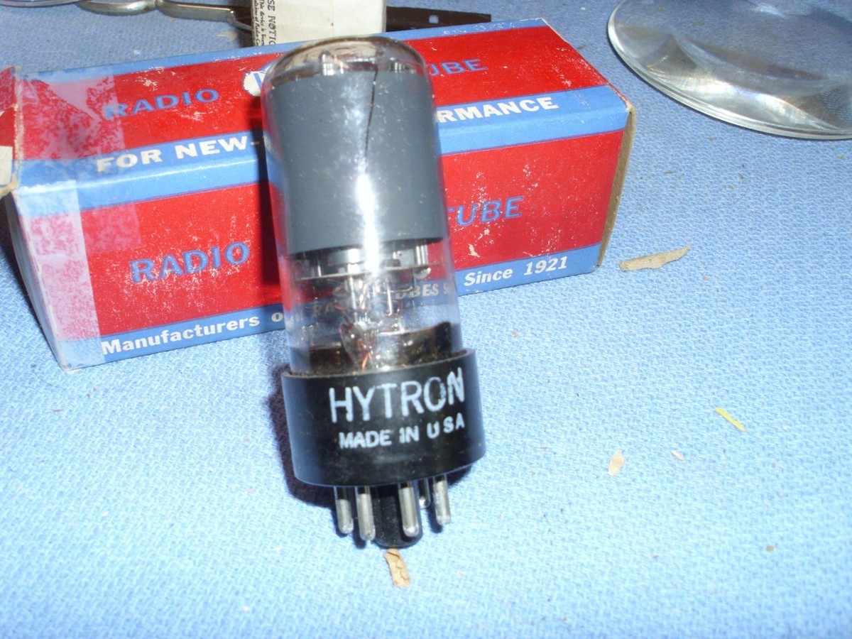 Vintage CBS Hytron 25AV5GT Beam Power Output Vacuum Tube