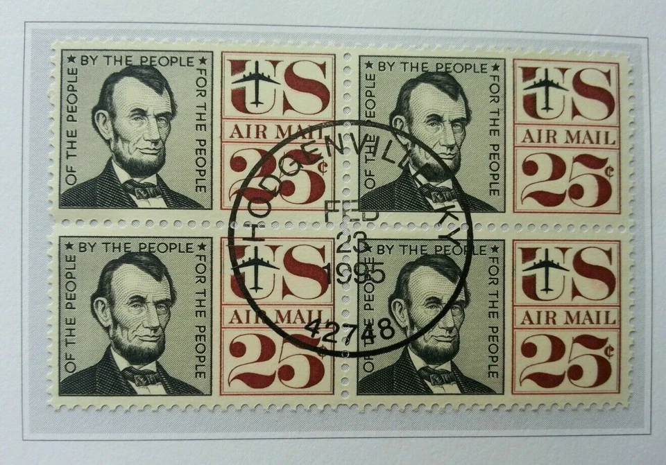 [SJ] USA Abraham Lincoln 1995 President FDC 美国总统林肯 (phonecard coin cover) *rare  - Image 2 of 4