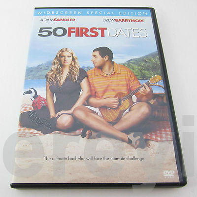 50 FIRT DATES DVD MOVIE WIDESCREEN SPECIAL EDITION Sandler Barrymore Love Comedy