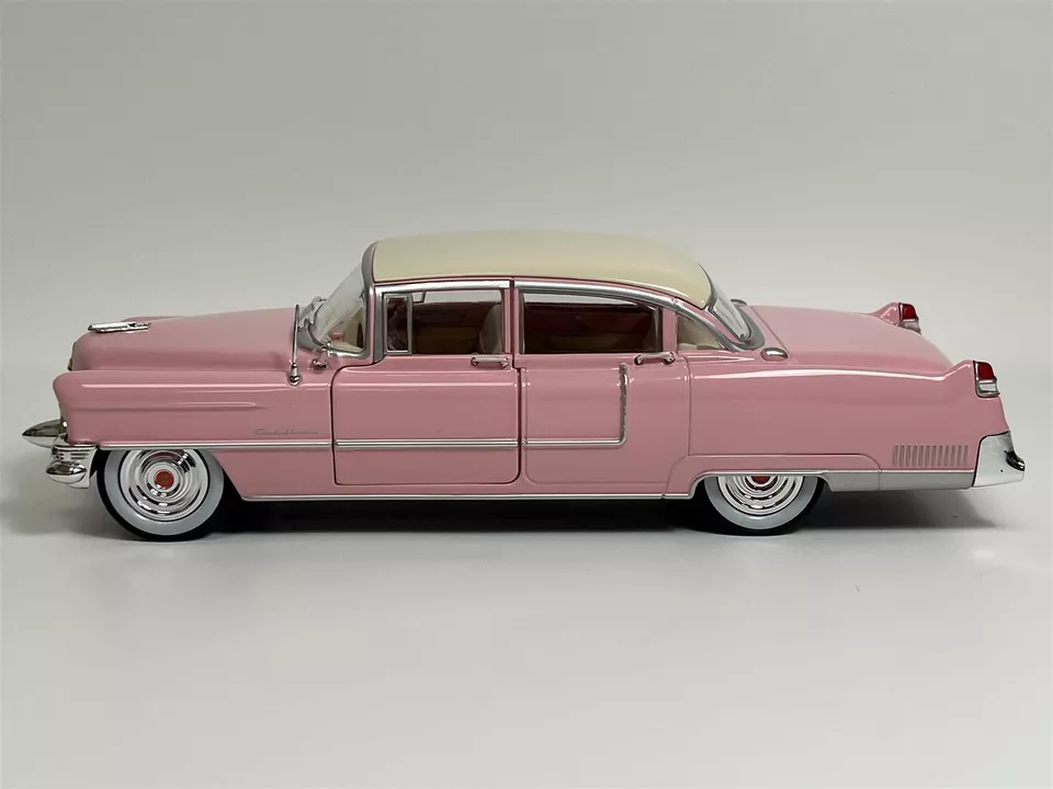 Elvis Presley Cadillac Rosa Fleetwood Serie 60 1955 Escala 1:24 Greenlight 84098 - Imagen 4 de 4