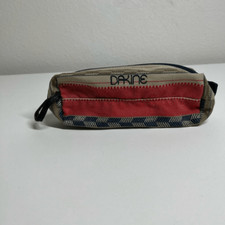 Dakine Accessory Case School Supply Organizer Pouch Tan Red