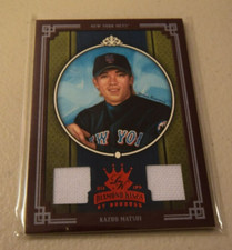 2005 Donruss Diamond Kings Red Framed Materials /100 Kazuo Matsui #146