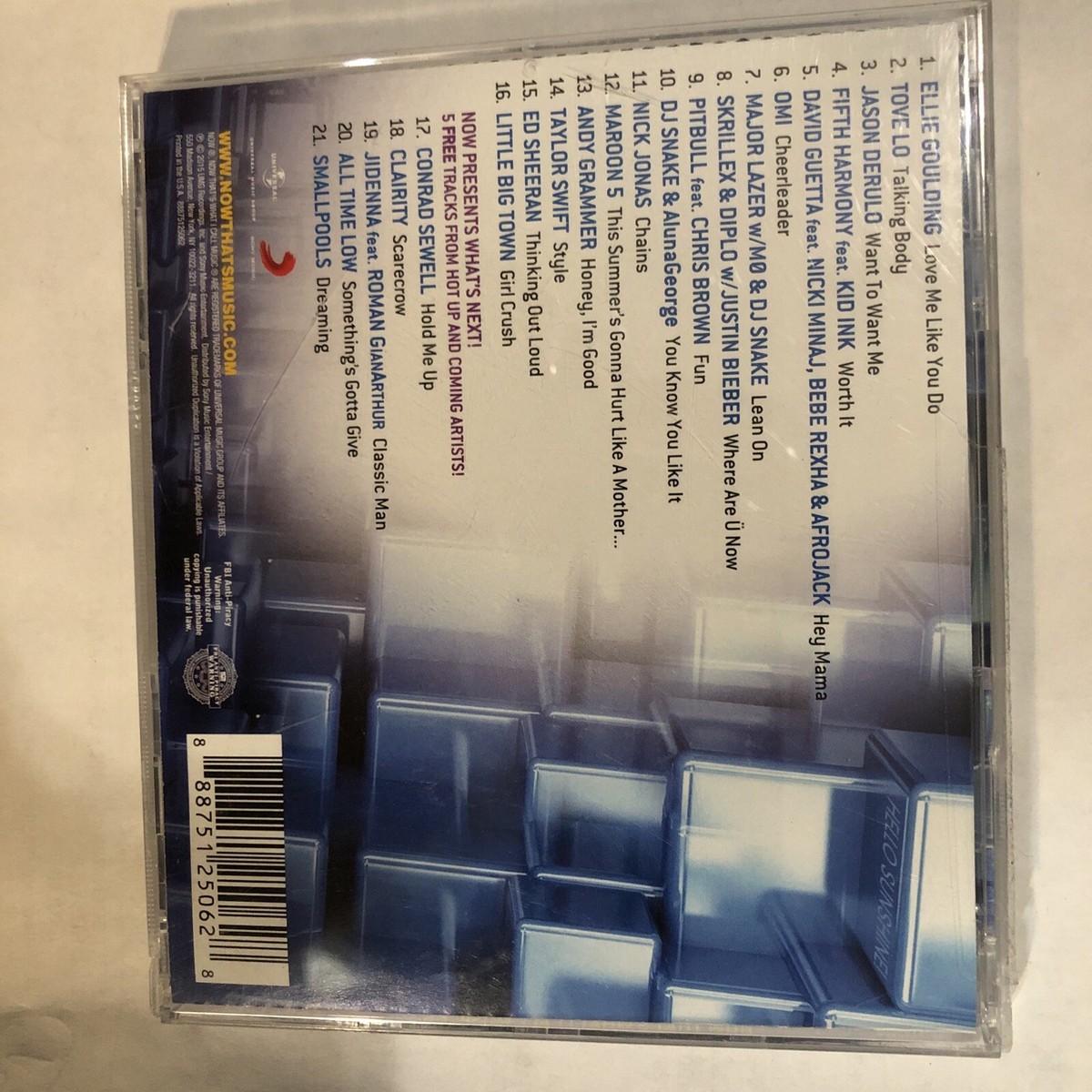 Now 55: That's What I Call Music by Various Artists (CD, 2015