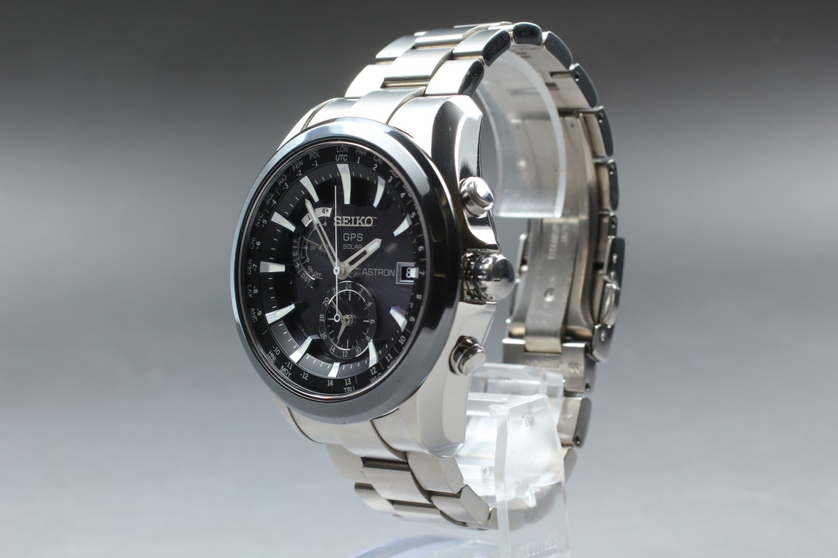 時計 SEIKO ASTRON SBXA003 7X52-OAA Seiko Astron 7X52-0AA0 Titanium Ceramic Japan GPS Solar Mens