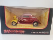 First Gear WIX Filters '34 Ford Coupe Candy Apple Red Hot Rod 1:25 Diecast