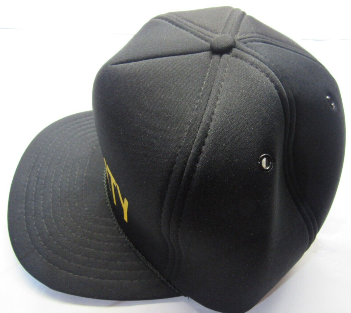 HAT: Black Baseball Hat w/Golden Detailing, NWOT Men main image 4