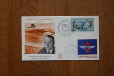 FRANCE POSTE AERIENNE 44 MERMOZ SAINT EXUPERY CONCORDE ENVELOPPE PREMIER JOUR