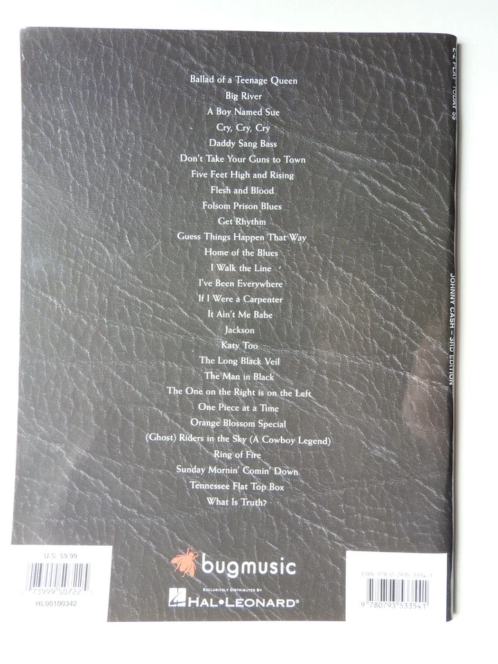 Johnny Cash - EZ Play Today 55 for Organs Pianos & electronic keyboards 3rd Edit - Image 2 of 4