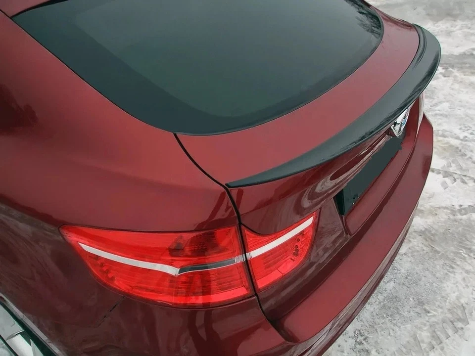 for BMW X6 E71 Lip Spoiler Ducktail Trunk Wing 2008-2014 Foto 2 de 4