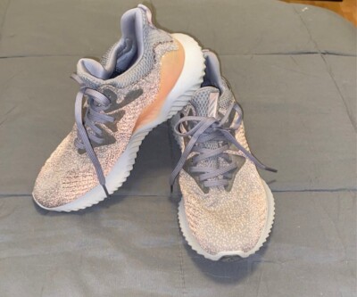 Adidas Alphabounce Grey And Pink