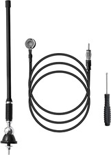 16 Inch Marine Radio Antenna for Pickup Truck Boat ATV UTV RV Motorcycle Tractor