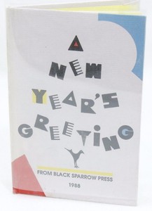 A-New-Years-Greeting-From-Black-Sparrow-Press-1988-SIGNED-by-Charles-Bukowski
