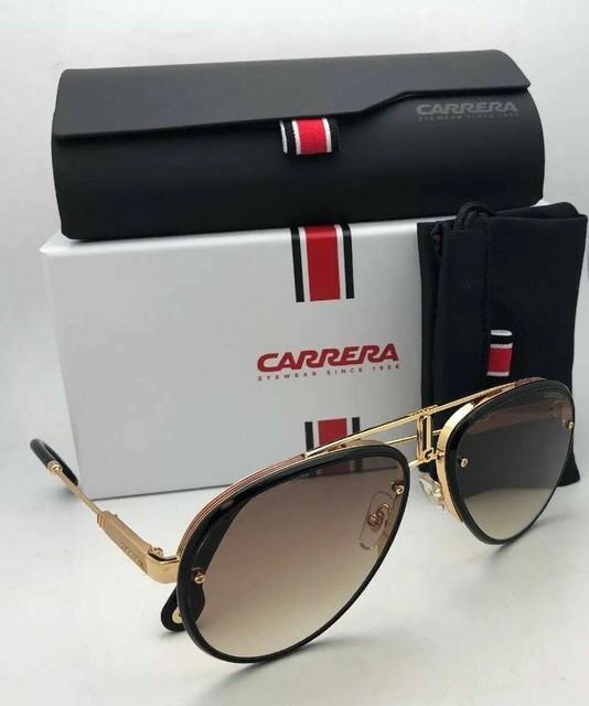 Special Edition CARRERA Sunglasses GLORY 2M286 5817 GoldBlack w/Brown
