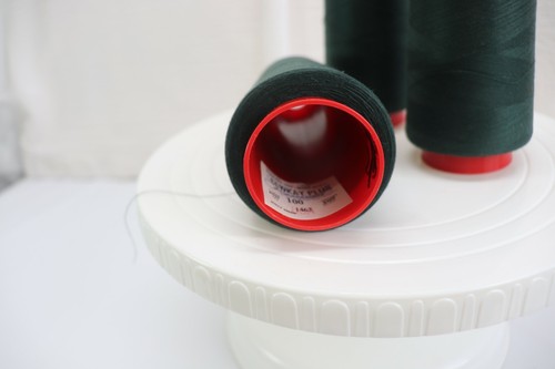 SewKay 6000Yds 100% polyester Thread 3 Cones Hunter Green - Picture 8 of 10