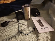 New! Nutribullet Flip Insulated Portable Blender in Brushed Stainless Steel