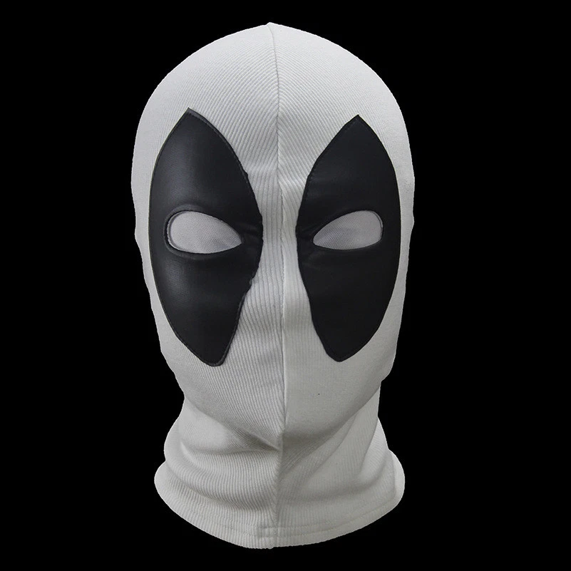 X-Men Deadpool Masks Balaclava Halloween Costume Cosplay Headgear White Hood - Image 3 of 4