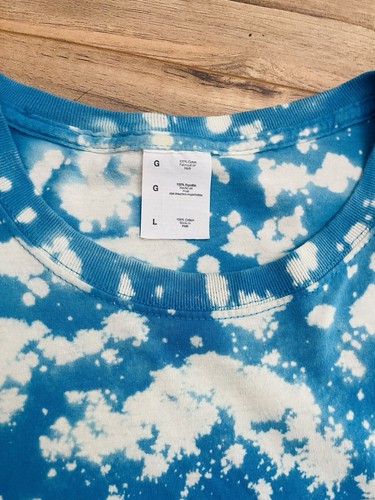 Vintage? Rare? HTF Travis Scott Astroworld Astronaut Blue Tie Dye T-Shirt L - Picture 4 of 11