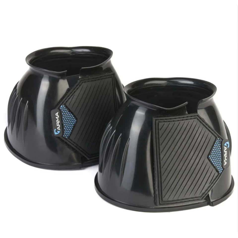 Shires Arma Gloss Over Reach Stiefel in Schwarz