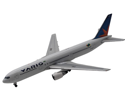 Phoenix Models 1:400 Varig 767-300ER Final Livery PR-VAD-Aliner-Rare-Free Ship.