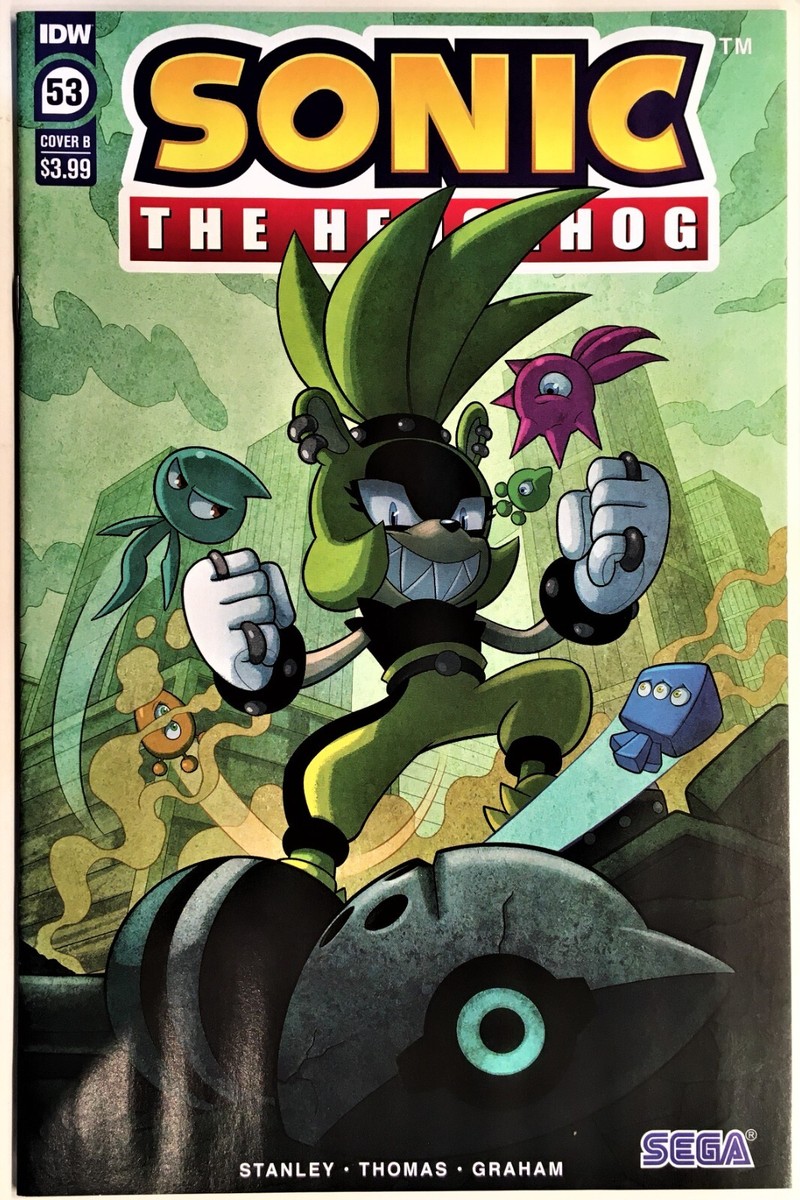 SONIC The HEDGEHOG Comic Book IDW #53 Cover B September 2022