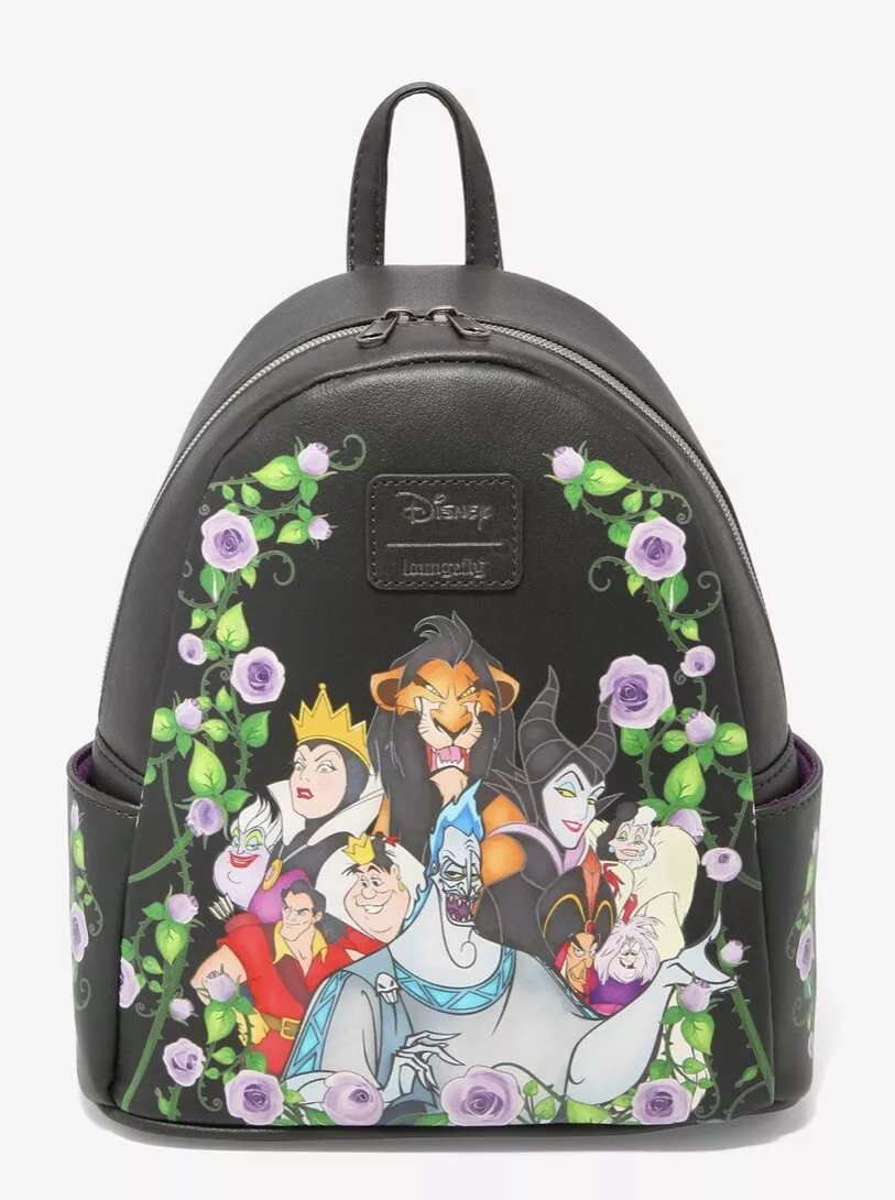 Loungefly Disney Villains Glow in the Dark Mini Backpack Ursula