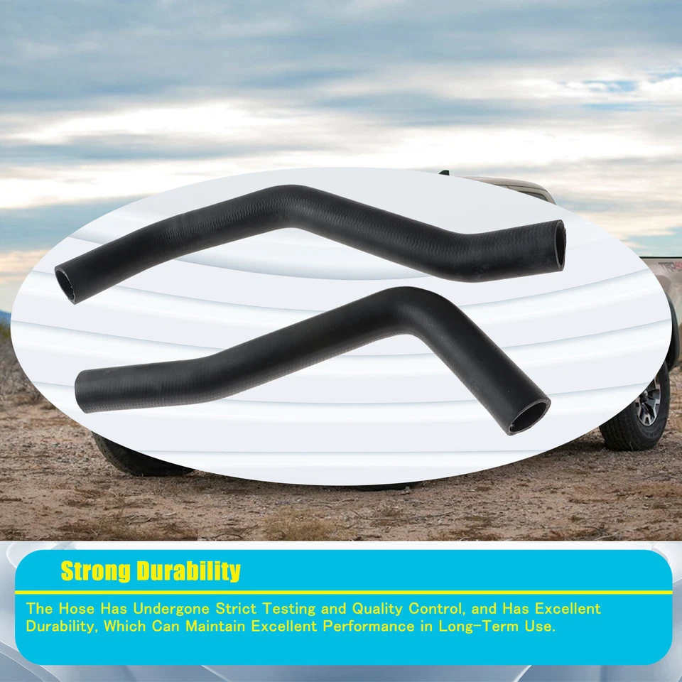 NEW 1 Pair Radiator Hose Upper & Lower for 2007-2014 Toyota FJ Cruiser 4.0L - Image 2 of 4