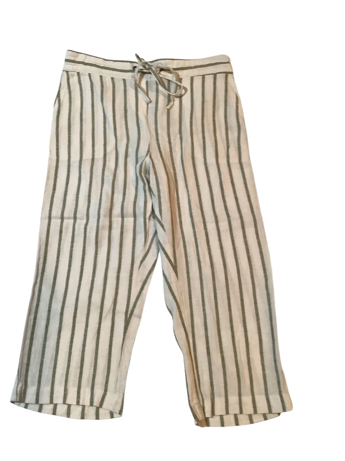 Size S White Exercise Pants for Women