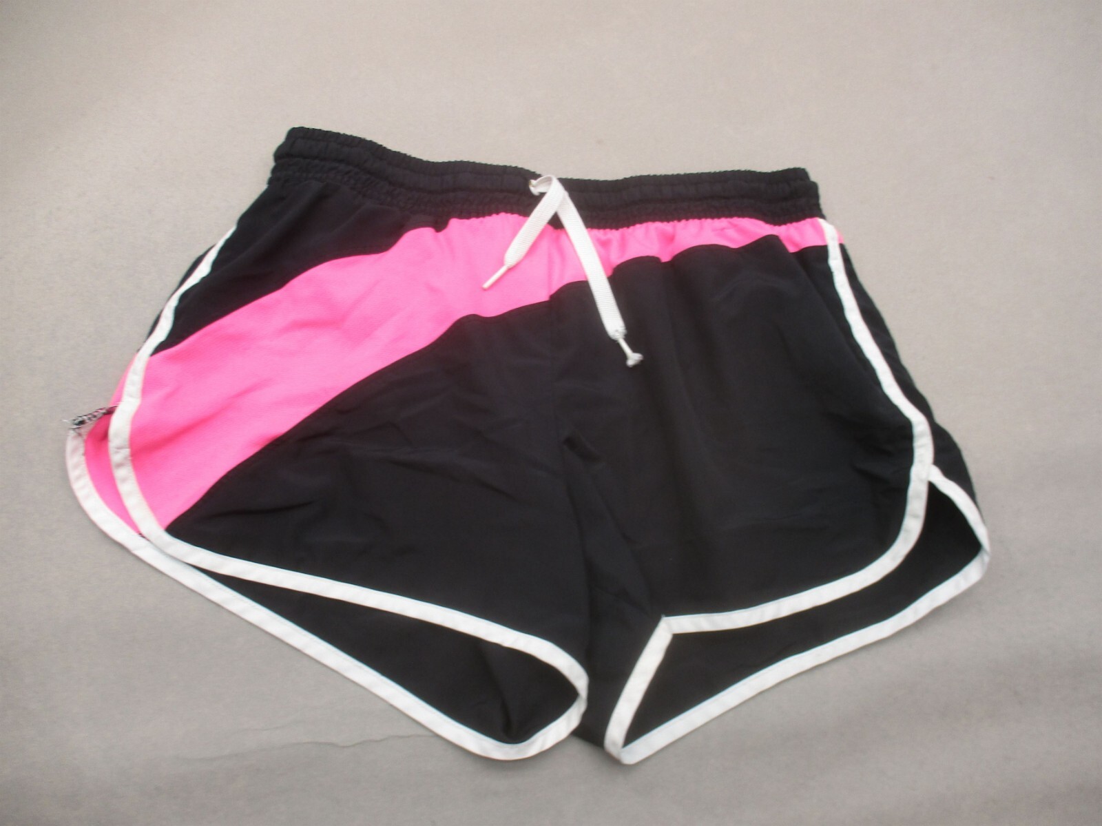 Pantaloncini da corsa sportivi FILA taglia M donna BLK elasticizzati foderati in vita con coulisse 130