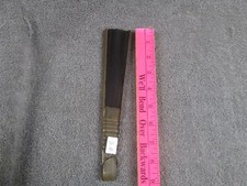 VTG VICTORIAN FOLD OUT HAND FAN CARVED SPINE EXOTIC WOOD STICKS