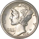 1916-S Mercury Dime