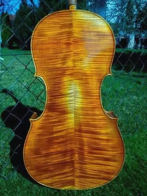 Cello n. ''...F. RUGGIERI CREMONA 1678'' m. Bogen in Hülle - TOP!!