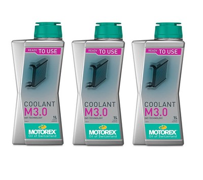 Motorex Coolant M3.0 Ready 3x 1L Kühlerflüssigkeit Antifreeze Frostschutz
