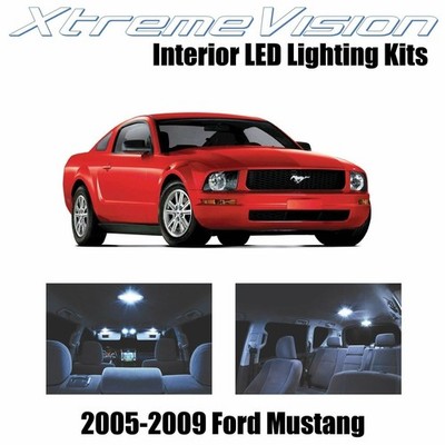 XtremeVision Interior LED for Ford Mustang 2005-2009 (4 PCS) Cool White