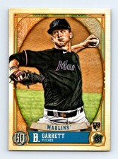 #227 2021 Topps Gypsy Queen Braxton Garrett RC Miami Marlins