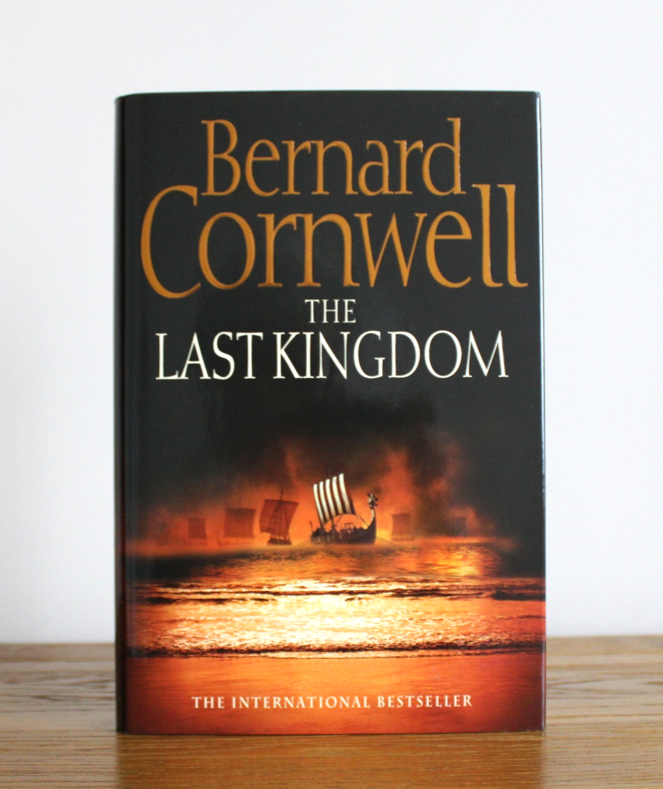 The Last Kingdom by Bernard Cornwell (2004 hardcover - 1st) Signed.