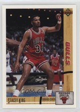 1991-92 Upper Deck Plain Text Hologram Stacey King #182 0b3