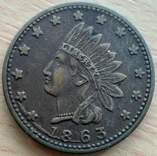 1863 Hard time token