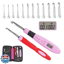 Counting Crochet Hook Set Digital Ergonomic Crochet Hook-LED and