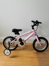 Ridgeback Honey Girls Bike 14 inch Wheel with stabilisers, USED