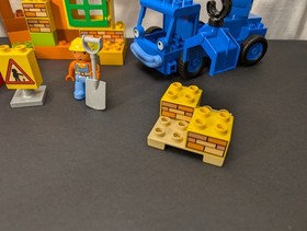 2005 Lego DUPLO Bob the Builder Scoop & Lofty at the Building Yard 3297, Rare