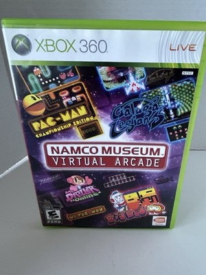 Namco Museum: Virtual Arcade (Microsoft Xbox 360, 2008)Cib Complete And Tested
