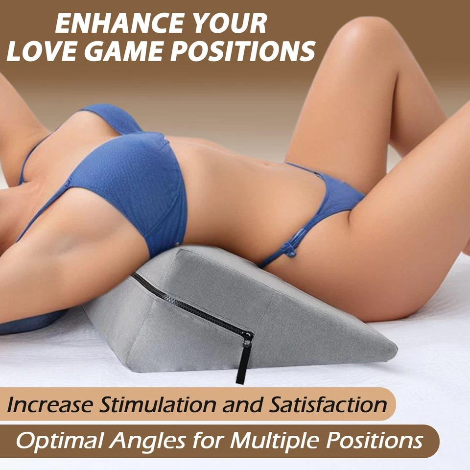 Almohada sexual hombres mujeres adultos juguetes sexuales y juegos almohada de posicionamiento íntimo en Be... Foto 2 de 4