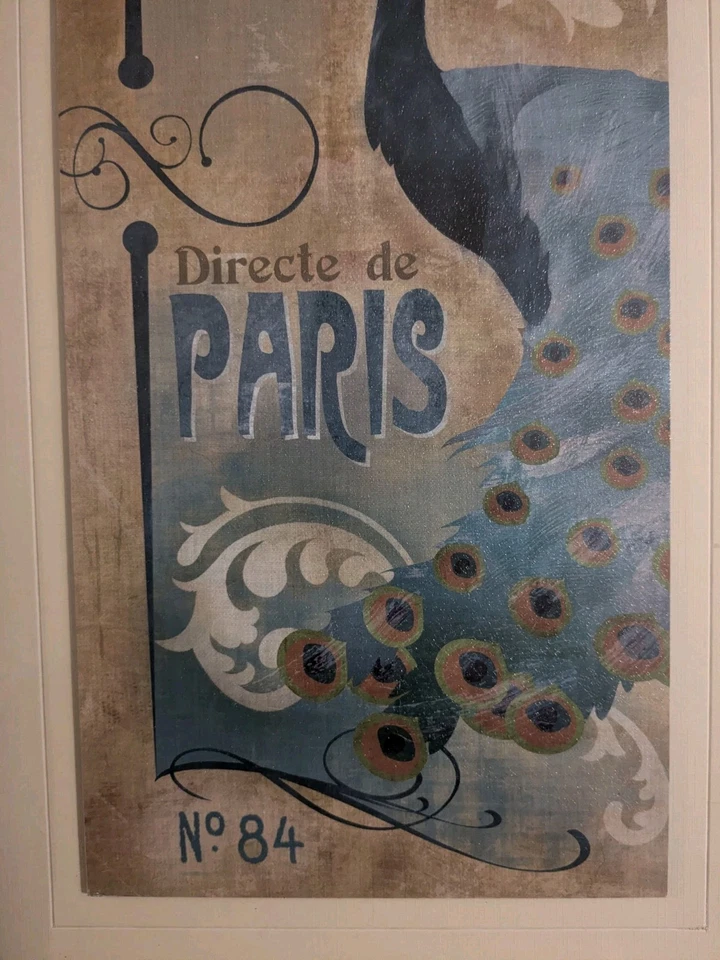 Impresión artística enmarcada Le Parfum de Fleurs and Exquise Savon de Conrad Knutsen Peacock Foto 4 de 4