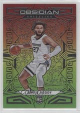 2022 Obsidian Electric Etch Red Yellow & Green Flood 17/75 David Roddy #170 gu3