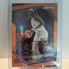 2025 Panini Prizm WNBA - Kalani Brown #55 Orange Prizm /99