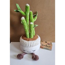 Greenhouse by Russ Bamboo Plush Plant 12" Kawaii Cottagecore NWT Decor Malia