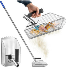 Viscogrip Sand Scoop for Metal Detecting with Long Handle for use at Beach