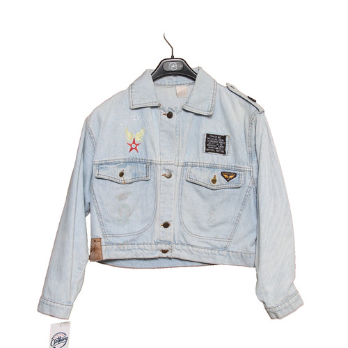 Avirex, AVIREX Vintage Denim Jacket Tipe W-161 Regular Size S Womens Usato (SG914)