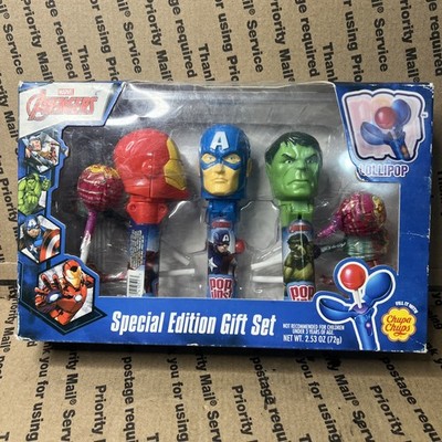 Marvel Avengers Lollipop Chupa Chups 2016 Special Edition Gift Set