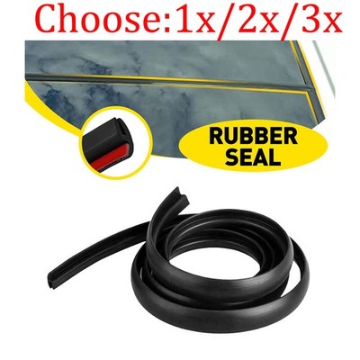 3M/118 inch Windshield Cowl Molding Rubber Seal Trim Weather Sealed Strip 1-3X